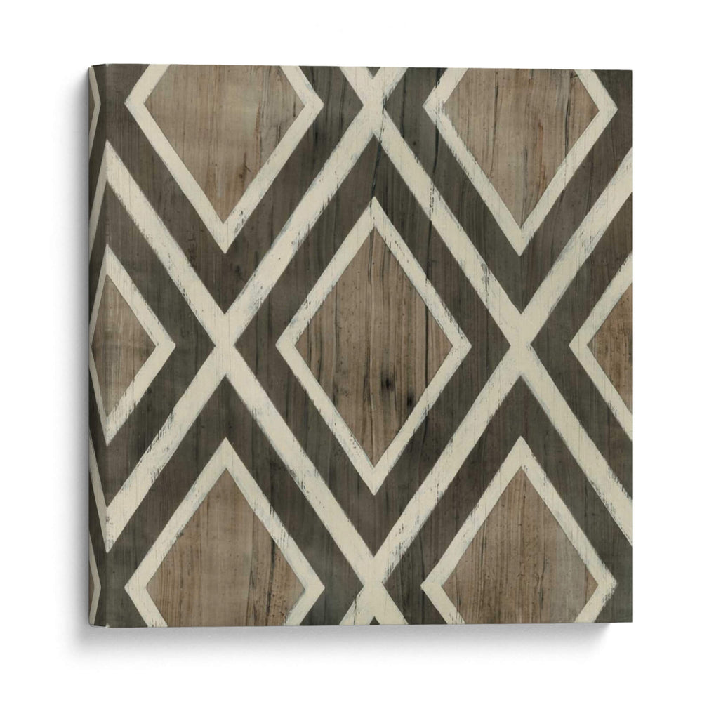 Geometría De Madera A La Deriva Ii - June Erica Vess | Cuadro decorativo de Canvas Lab