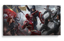 Avengers en guerra | Cuadro decorativo de Canvas Lab