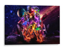 Avengers in the space | Cuadro decorativo de Canvas Lab