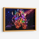 Avengers in the space | Cuadro decorativo de Canvas Lab
