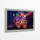 Avengers in the space | Cuadro decorativo de Canvas Lab