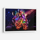 Avengers in the space | Cuadro decorativo de Canvas Lab