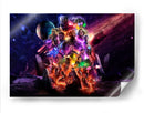 Avengers in the space | Cuadro decorativo de Canvas Lab