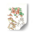 Estudio De La Begonia - Melissa Wang | Cuadro decorativo de Canvas Lab