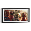 Avengers light | Cuadro decorativo de Canvas Lab