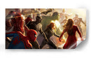 Avengers light | Cuadro decorativo de Canvas Lab