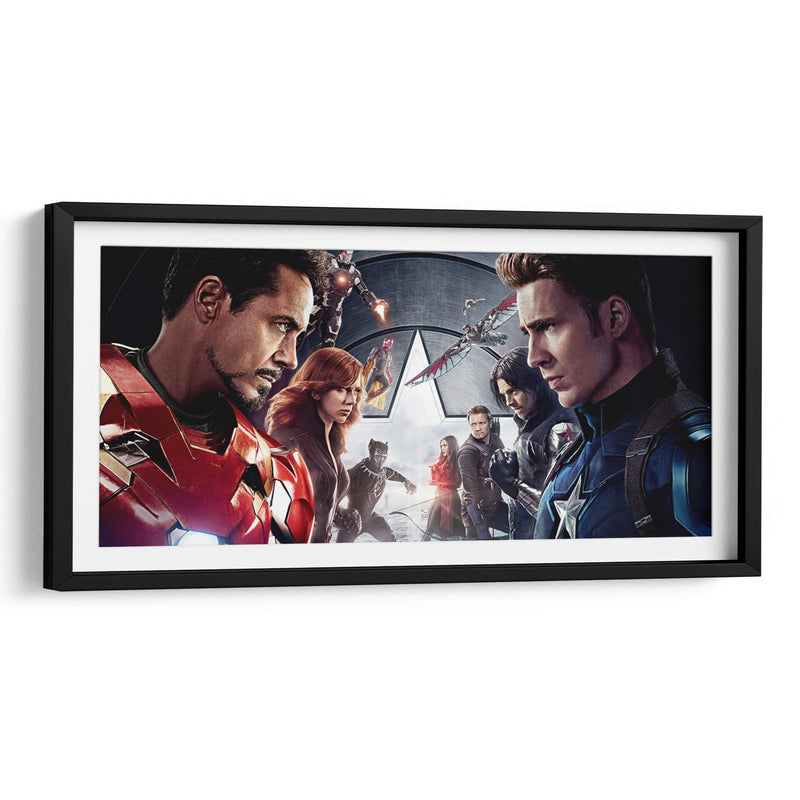 Avengers miradas | Cuadro decorativo de Canvas Lab