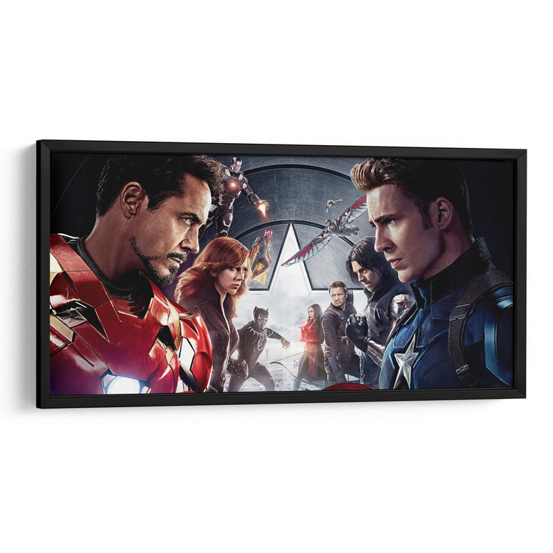 Avengers miradas | Cuadro decorativo de Canvas Lab
