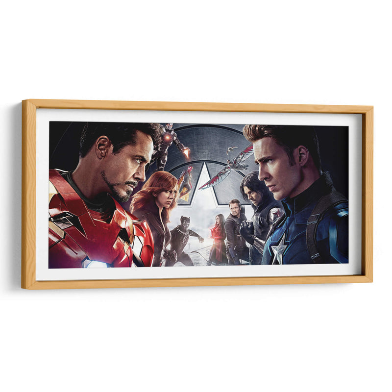 Avengers miradas | Cuadro decorativo de Canvas Lab