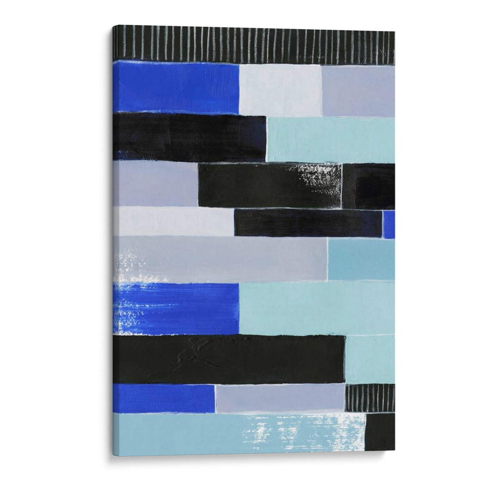 Ladrillos Negros Y Azules I - Grace Popp | Cuadro decorativo de Canvas Lab
