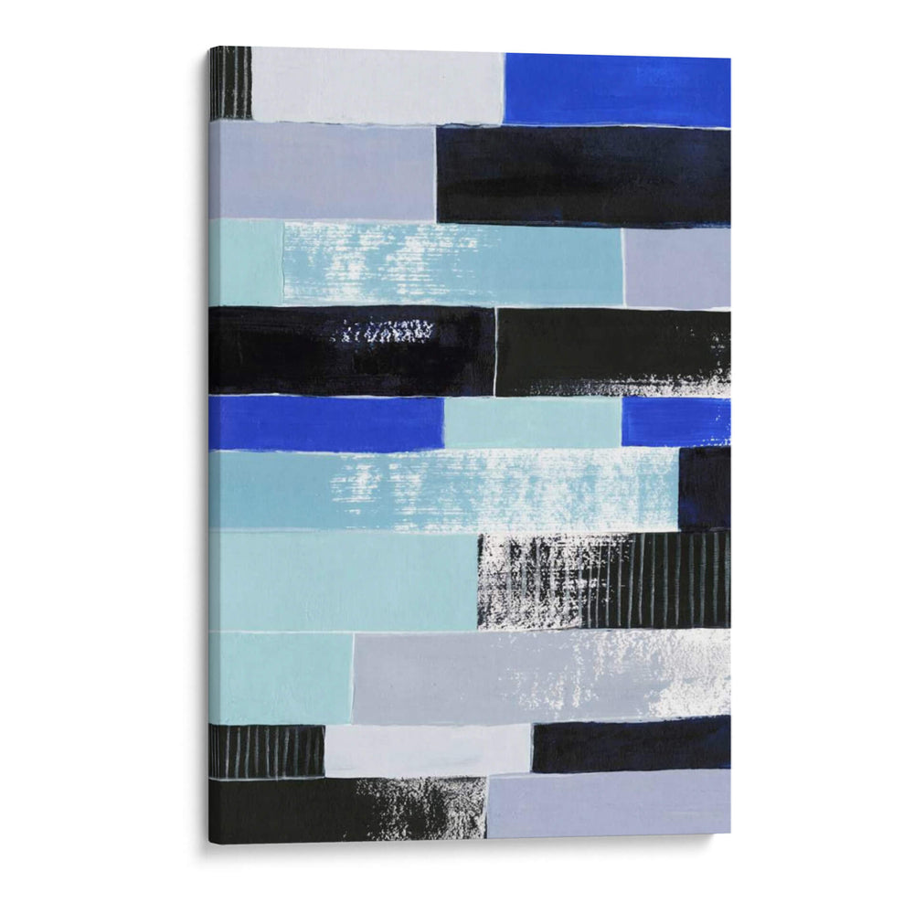 Ladrillos Negros Y Azules Ii - Grace Popp | Cuadro decorativo de Canvas Lab