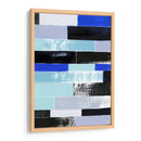 Ladrillos Negros Y Azules Ii - Grace Popp | Cuadro decorativo de Canvas Lab