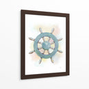 Rueda De Las Naves De Acuarela - Jade Reynolds | Cuadro decorativo de Canvas Lab