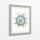 Rueda De Las Naves De Acuarela - Jade Reynolds | Cuadro decorativo de Canvas Lab