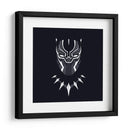 Black Panther Minimal | Cuadro decorativo de Canvas Lab