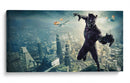 Black Panther over city | Cuadro decorativo de Canvas Lab