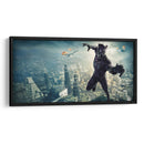 Black Panther over city | Cuadro decorativo de Canvas Lab