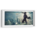 Black Panther over city | Cuadro decorativo de Canvas Lab