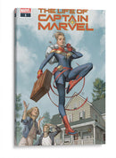 Capitán Marvel Comic | Cuadro decorativo de Canvas Lab