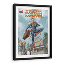 Capitán Marvel Comic | Cuadro decorativo de Canvas Lab