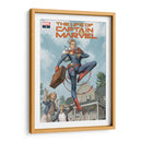 Capitán Marvel Comic | Cuadro decorativo de Canvas Lab