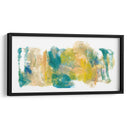 Teal Y Garabatos I - Joyce Combs | Cuadro decorativo de Canvas Lab