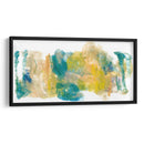 Teal Y Garabatos I - Joyce Combs | Cuadro decorativo de Canvas Lab