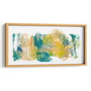 Teal Y Garabatos I - Joyce Combs | Cuadro decorativo de Canvas Lab