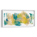 Teal Y Garabatos I - Joyce Combs | Cuadro decorativo de Canvas Lab