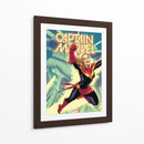 Capitán Marvel | Cuadro decorativo de Canvas Lab