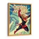 Capitán Marvel | Cuadro decorativo de Canvas Lab