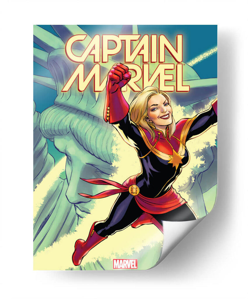 Capitán Marvel | Cuadro decorativo de Canvas Lab
