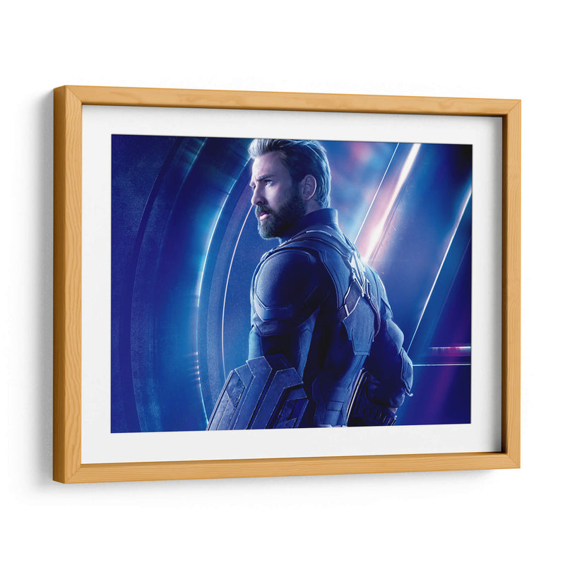 Cpt America | Cuadro decorativo de Canvas Lab