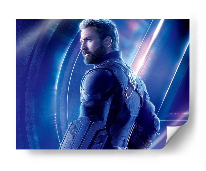 Cpt America | Cuadro decorativo de Canvas Lab