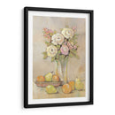 Still Life Study Flowers Y Fruit I - Tim OToole | Cuadro decorativo de Canvas Lab