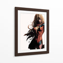 Cpt Marvel | Cuadro decorativo de Canvas Lab