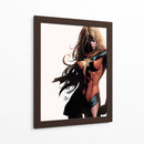 Cpt Marvel | Cuadro decorativo de Canvas Lab