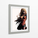 Cpt Marvel | Cuadro decorativo de Canvas Lab