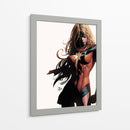 Cpt Marvel | Cuadro decorativo de Canvas Lab