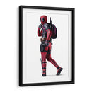 Deadpool en blanco | Cuadro decorativo de Canvas Lab