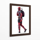 Deadpool en blanco | Cuadro decorativo de Canvas Lab