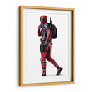 Deadpool en blanco | Cuadro decorativo de Canvas Lab