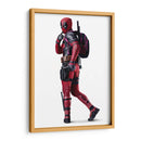Deadpool en blanco | Cuadro decorativo de Canvas Lab