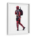 Deadpool en blanco | Cuadro decorativo de Canvas Lab