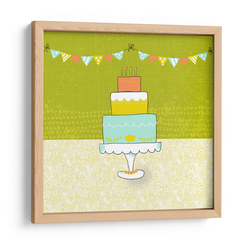 Cumpleaños Retro Ii - Chariklia Zarris | Cuadro decorativo de Canvas Lab