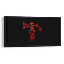 Deadpool en negro | Cuadro decorativo de Canvas Lab