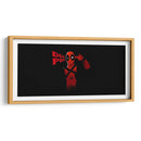 Deadpool en negro | Cuadro decorativo de Canvas Lab