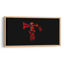 Deadpool en negro | Cuadro decorativo de Canvas Lab