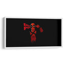 Deadpool en negro | Cuadro decorativo de Canvas Lab