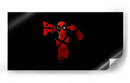 Deadpool en negro | Cuadro decorativo de Canvas Lab